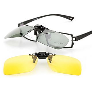 SEASONS Unisex Polarized Lens Sunglasses Clip With UV Protection