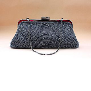 Freya WomenS Fashion Exquisite Beeded Purses(Gray)