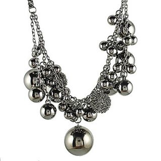 Yumfeel Womens Vintage Charm Strands Link Necklace