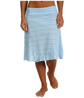 ExOfficio Go To Stripe Skirt Womens Skirt (Blue)