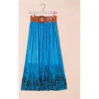 Womens Summer New Bohemian Beach Long Skirt