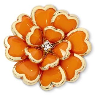 MIXIT Mixit Orange Bloomin Cute Stretch Ring