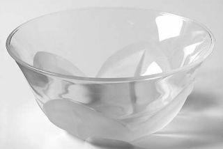 Cristal DArques Durand Florence Small Fruit/Dessert Bowl   Frosted Petals