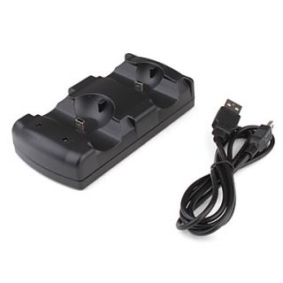 2 in 1 Controller Charging Dock Station for PS3 Move