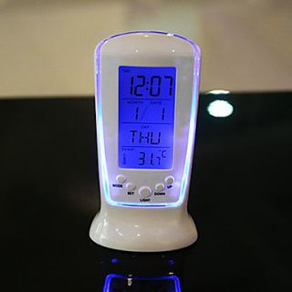 LCD Mutifunctional Display Weather Alarm Clock