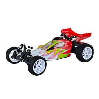 1/10 Scale 2WD Electric Brushless RC Buggy (Red White)