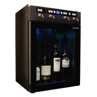 Vinotemp VT WINEDISP4 4 Bottle Compressor Wine Dispenser Multicolor   VT 