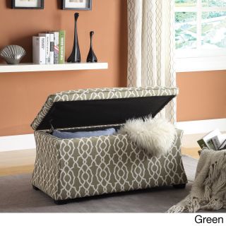 Hourglass Storage Ottoman