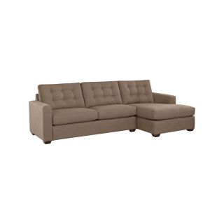 Midnight Slumber 2 pc. Sectional  Left Arm Sleeper, Right Arm Chaise 