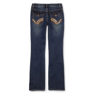 ARIZONA Embellished Bootcut Jeans   Girls 6 16 and Plus, Genuine Haze, Girls