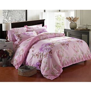 Flower Pink Bed Set Of Four SF00005