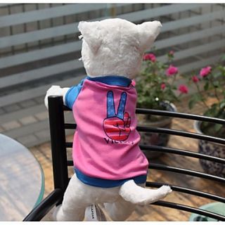 Petary Pets Cute Contrast Color Cotton T Shirt For Dog
