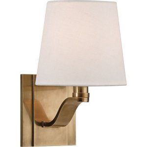 Hudson Valley HV 2461 AGB Clayton 1 Light Wall Sconce
