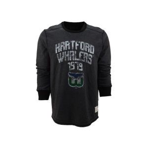 Hartford Whalers NHL Long Sleeve Deconstructed Crew Sweatshirt