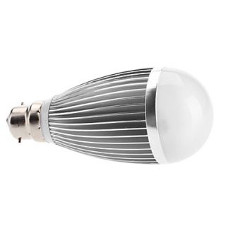 B22 10W 700 800LM 3000 3500K Warm White Light LED Ball Bulb (110 220V)