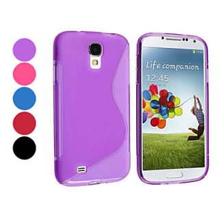 Pure Color TPU Soft Case for Samsung Galaxy S4 I9500 (Assorted Color)