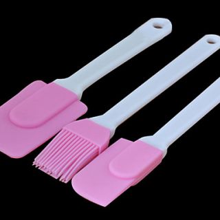 Pastry Brush and Spatulas Sets, 3 in One, Silicone