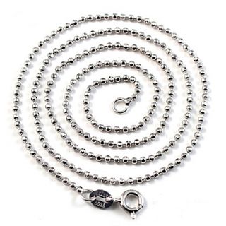 Luckypearl Womens 925 Silver 45cm Long Necklace ZH0099Y000018