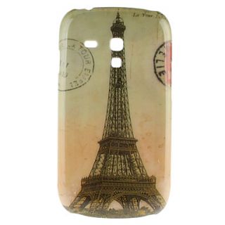 Retro Design Eiffel Tower Pattern Hard Case for Samsung Galaxy S3 Mini I8190