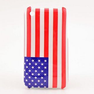 US National Flag Pattern Case/Cover for iPhone 3G/3GS