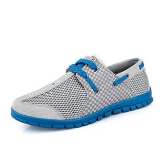 Mens Nylon Flat Heel Comfort Athletic Shoes With Lace up(More Colors)