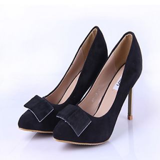 Womens Lovely Solid Color High Heels(Black)
