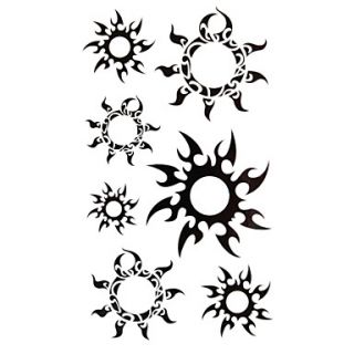 5 Pcs Sun Waterproof Temporary Tattoo(17.5cm10cm)