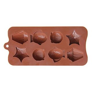 Silicone Shell Shape Chocolate Molds