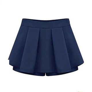 CoolCube Womens Middle Rise Chiffon Layered Skirt