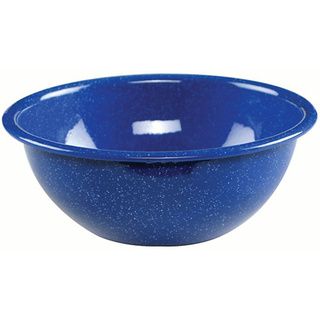 Coleman Enamelware Bowl (BlueSafety No safety featuresMaterials EnamelDimensions 2.38 inches high x 6.25 inches in diameter Model 2000016418 )