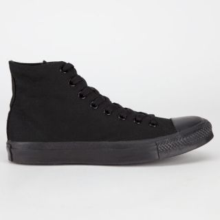 Chuck Taylor Hi Mens Shoes Black/Black In Sizes 4, 13, 10.5, 6, 4.5, 1