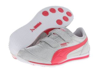 Puma Kids Steeple Glitz AOG V Girls Shoes (Gray)