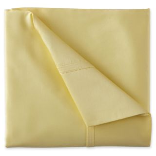 JCP EVERYDAY jcp EVERYDAY 325tc Egyptian Cotton Sateen Sheet Set, Yellow