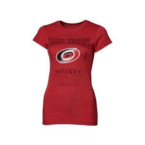 Carolina Hurricanes Old Time Hockey NHL Womens Marina T Shirt