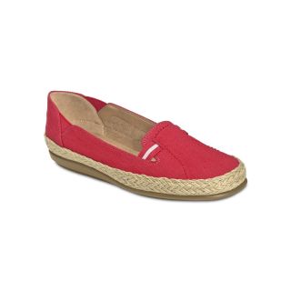 A2 BY AEROSOLES Solar Panel Slip On Shoes, Red, Womens