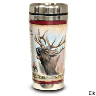 American Expedition Wildlife 16 ounce Steel Travel Mug (MultiDimensions 7.5 inches high x 5.25 inches wide x 2.75 inches deepWeight 0.6 pounds )
