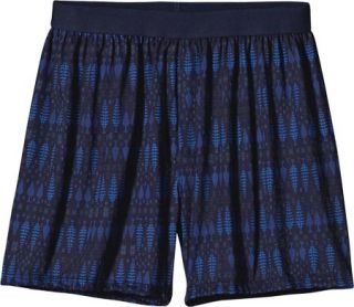 Mens Patagonia Silkweight Print Boxers   Oishii/Graphite Navy Boxers