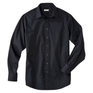Merona Mens Ultimate Classic Fit Dress Shirt   Black Basin S