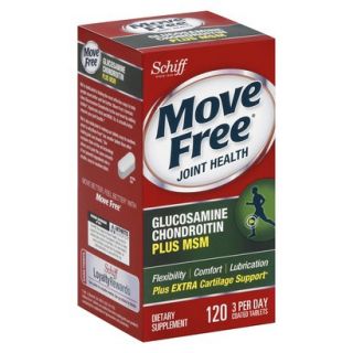 Schiff Move Free Joint Health Advanced Plus with MSM (1500 mg)   120 Count