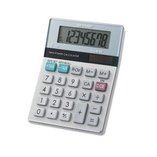 Sharp EL 310TB Twin Powered Semi Desktop Calculator