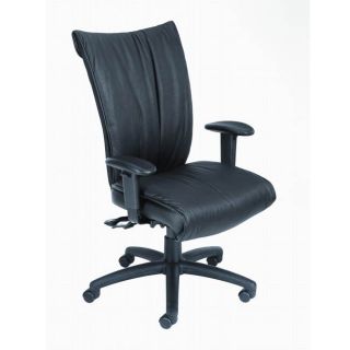 Boss Executive High back Bonded Leather Task Chair (25 W x 26.5 HSeat height 19   23 adjustable height Overall Dimensions 30.5 W x 27 D x 40.5 45.5 HPlease note orders of 4 or more chairs will ship with a freight carrier, and are not traceable via UPS.