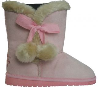 Infants/Toddlers Dawgs Side Tie Microfibre Sheepdawgs   Pink Boots