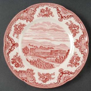 Johnson Brothers Old Britain Castles Pink(No Crown Stamp) Salad Plate, Fine Chin