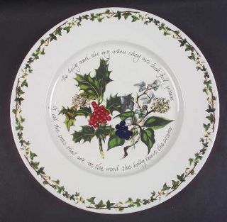 Portmeirion Holly And The Ivy, The 13 Chop Plate (Round Platter), Fine China Di