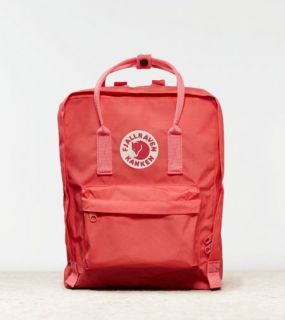 Pink Fjallraven Kanken Backpack, Womens One Size