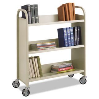Safco Products Slant Shelf Book Cart SAF5358SA
