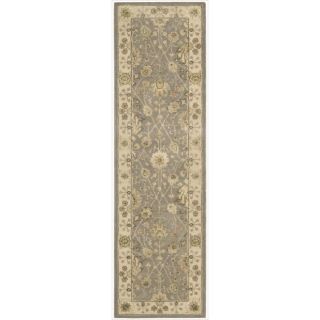 Nourison 3000 Hand tufted Taupe Rug (23 X 8) Rug