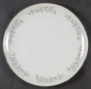 Lennold Rhapsody 12 Chop Plate/Round Platter, Fine China Dinnerware   Blue Rose