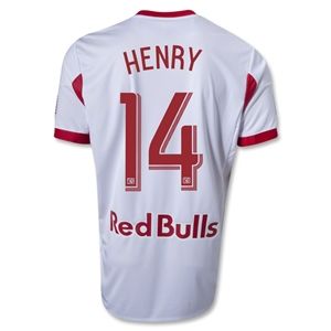 adidas New York Red Bulls 2013 HENRY Authentic Primary Soccer Jersey