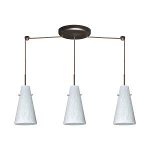 Besa Lighting BEL 3JB 412419 BR Cierro Pendant